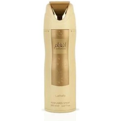 Lattafa, Déodorant, Angham Body Spray 200ml Pack Of 12 (Spray, 200 ml) - Publicité Lattafa, Déodorant, Angham Body Spray 200ml Pack Of 12 (Spray, 200 ml) - Publicité