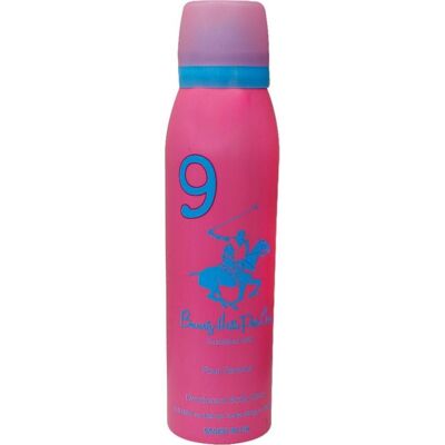 Beverly Hills Polo Club, Déodorant, Women Nine Deodorant Spray (Spray, 150 ml) - Publicité Beverly Hills Polo Club, Déodorant, Women Nine Deodorant Spray (Spray, 150 ml) - Publicité