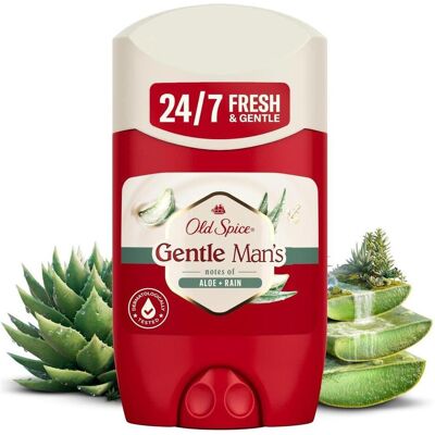 Old Spice, Déodorant, Gentle Man’s Deo Stick Aloe & Rain Deo Stick 50 ml (Stick) - Publicité Old Spice, Déodorant, Gentle Man’s Deo Stick Aloe & Rain Deo Stick 50 ml (Stick) - Publicité