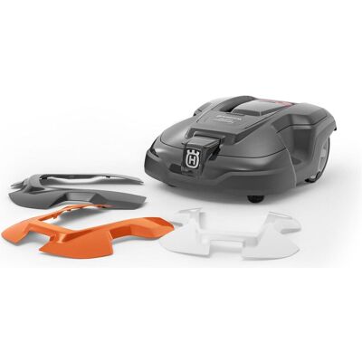 Husqvarna Machine de jardinage : accessoires, Logement (Tondeuse automatique) - Publicité Husqvarna Machine de jardinage : accessoires, Logement (Tondeuse automatique) - Publicité
