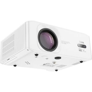 Hoco Headphone with microphone projector with Android software Wi-Fi Bluetooth 1080P DT3 white (Full HD, 370 lm), Projecteur, Blanc - Publicité Hoco Headphone with microphone projector with Android software Wi-Fi Bluetooth 1080P DT3 white (Full HD, 370 lm), Projecteur, Blanc - Publicité