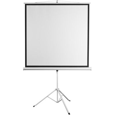 Sbox PSMT-135-2 Projector Screen 240x240cm (1:1, 16:9, 4:3), Écran de projection, Blanc - Publicité Sbox PSMT-135-2 Projector Screen 240x240cm (1:1, 16:9, 4:3), Écran de projection, Blanc - Publicité