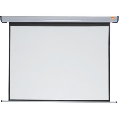 Nobo Écran de projection électrique mural 1080x1440mm (70.87", 4:3), Écran de projection, Gris - Publicité Nobo Écran de projection électrique mural 1080x1440mm (70.87", 4:3), Écran de projection, Gris - Publicité