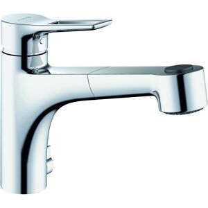 KLUDI MIX Robinet de cuisine DN 15 avec douche extractible - Publicité KLUDI MIX Robinet de cuisine DN 15 avec douche extractible - Publicité