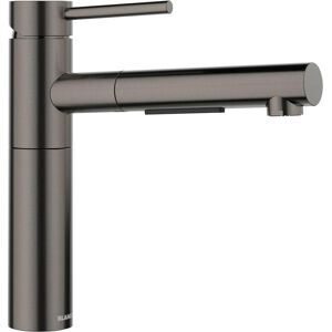 Robinet de Cuisine Blanco ALTA-S II Acier Satiné Dark Steel - Haut, Extractible, Rotation 140° - Publicité Robinet de Cuisine Blanco ALTA-S II Acier Satiné Dark Steel - Haut, Extractible, Rotation 140° - Publicité