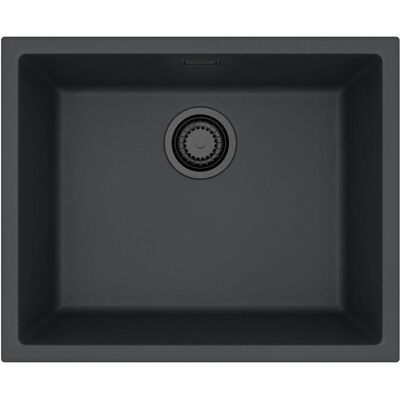 Alveus, Évier, Sink Omni 30 G90 With Syphon Black (Evier encastré, 55 cm) - Publicité Alveus, Évier, Sink Omni 30 G90 With Syphon Black (Evier encastré, 55 cm) - Publicité