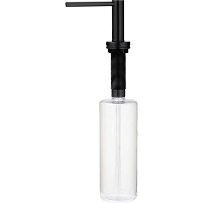 Distributeur de savon liquide Pollini Acqua Design Aster Noir - Accessoire évier - Publicité Distributeur de savon liquide Pollini Acqua Design Aster Noir - Accessoire évier - Publicité