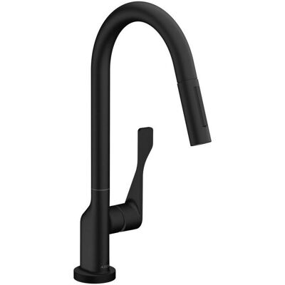 Axor Robinetterie de cuisine, Mitigeur monocommandé de cuisine CITTERIO Select 250, avec douchette extractible noir mat - Publicité Axor Robinetterie de cuisine, Mitigeur monocommandé de cuisine CITTERIO Select 250, avec douchette extractible noir mat - Publicité