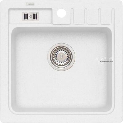 Alveus, Évier, Lavabo avec siphon (Niagara20 11 Whi (69.50 cm, 56 cm) - Publicité Alveus, Évier, Lavabo avec siphon (Niagara20 11 Whi (69.50 cm, 56 cm) - Publicité
