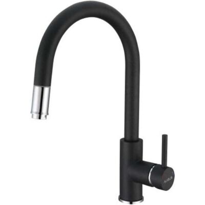 ALVEUS Delos - Robinet de cuisine - Bec extractible - Mélangeur monocommande - Résistance jusqu'à 280°C - Publicité ALVEUS Delos - Robinet de cuisine - Bec extractible - Mélangeur monocommande - Résistance jusqu'à 280°C - Publicité