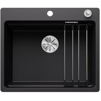 Blanco - ETAGON 6-F - Silgranit Schwarz - Évier - Publicité Blanco - ETAGON 6-F - Silgranit Schwarz - Évier - Publicité