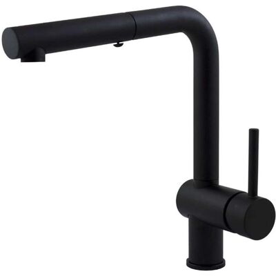 Robinet de Cuisine Paffoni - Pivotant, Douche Double, Noir Mat - Robinet de Cuisine - Publicité Robinet de Cuisine Paffoni - Pivotant, Douche Double, Noir Mat - Robinet de Cuisine - Publicité