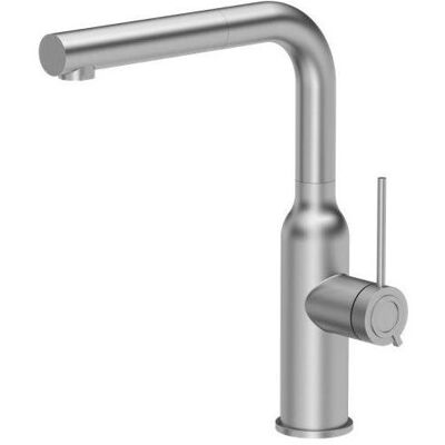 Mixeur de cuisine Quadron - Avec bec extractible, Acier - Kitchen Mixer - Publicité Mixeur de cuisine Quadron - Avec bec extractible, Acier - Kitchen Mixer - Publicité