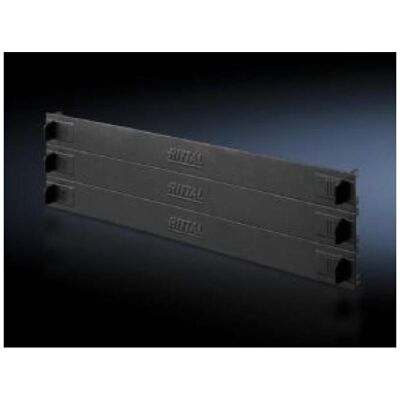Rittal Panneau de dégagement Fixation sans outil, 19 pouces, 3U, 3 pc (s), Armoire serveur : accessoires, Noir - Publicité Rittal Panneau de dégagement Fixation sans outil, 19 pouces, 3U, 3 pc (s), Armoire serveur : accessoires, Noir - Publicité