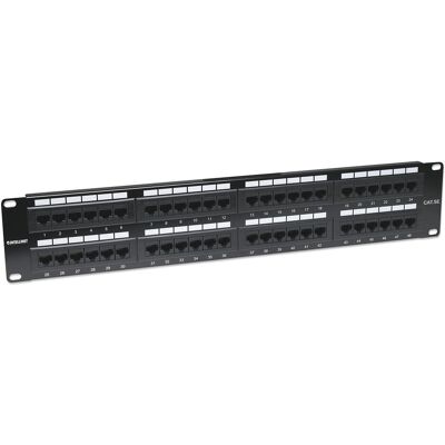Intellinet Panneau de brassage 2U 48 ports UTP sw, Serveur : accessoires, Noir - Publicité Intellinet Panneau de brassage 2U 48 ports UTP sw, Serveur : accessoires, Noir - Publicité
