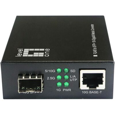 LevelOne Convertisseur GVT-2051 10GBit> vers SFP+ sw, Réseau : accessoires - Publicité LevelOne Convertisseur GVT-2051 10GBit> vers SFP+ sw, Réseau : accessoires - Publicité