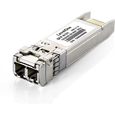 LevelOne SFP+ Transceiver 10G Multi-mode Duplex LC 300m 850n, Émetteur-récepteur - Publicité LevelOne SFP+ Transceiver 10G Multi-mode Duplex LC 300m 850n, Émetteur-récepteur - Publicité