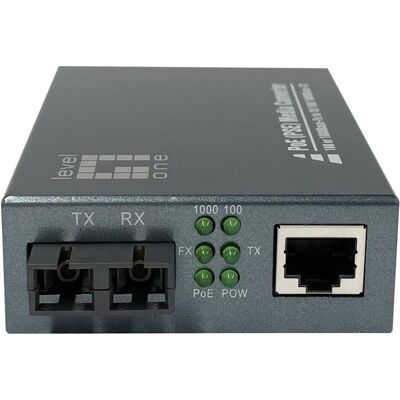 LevelOne Convertisseur GVT-2013 10/100/1000T>RJ45 vers PSE (Convertisseur de médias), Réseau : accessoires - Publicité LevelOne Convertisseur GVT-2013 10/100/1000T>RJ45 vers PSE (Convertisseur de médias), Réseau : accessoires - Publicité