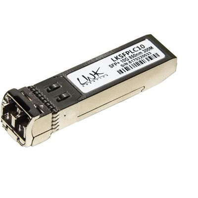 Link module Minigbic (SFP+) multimode LC duplex, Émetteur-récepteur - Publicité Link module Minigbic (SFP+) multimode LC duplex, Émetteur-récepteur - Publicité