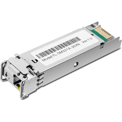 TP-Link Module MiniGBIC SFP Mono simplex WDM 1550TX/1310RX, Émetteur-récepteur, Argent - Publicité TP-Link Module MiniGBIC SFP Mono simplex WDM 1550TX/1310RX, Émetteur-récepteur, Argent - Publicité