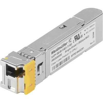 Weidmüller IE-SFP-1GE-SM-20-BIDI-TX1550 - Module Transcepteur SFP+ - Publicité Weidmüller IE-SFP-1GE-SM-20-BIDI-TX1550 - Module Transcepteur SFP+ - Publicité