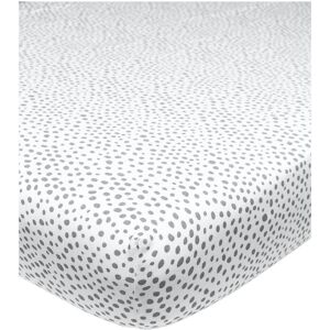 Drap de lit Meyco pour berceau en jersey 90x200 Cheetah gris - Drap housse - Publicité Drap de lit Meyco pour berceau en jersey 90x200 Cheetah gris - Drap housse - Publicité