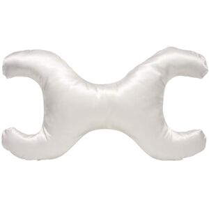Save My Face, Oreiller, La Petite Small Pillow w. 100% Silk Cover White (50 x 25 cm) - Publicité Save My Face, Oreiller, La Petite Small Pillow w. 100% Silk Cover White (50 x 25 cm) - Publicité