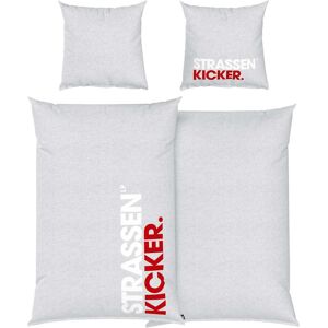 Strassenkicker, Linge de lit pour enfants, Literie "Made in Green" (80/80 +135/200 cm) (135 x 200 cm, 80 x 80 cm) - Publicité Strassenkicker, Linge de lit pour enfants, Literie "Made in Green" (80/80 +135/200 cm) (135 x 200 cm, 80 x 80 cm) - Publicité