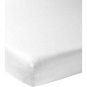 Drap-housse Meyco Blanc pour lit junior - Publicité Drap-housse Meyco Blanc pour lit junior - Publicité