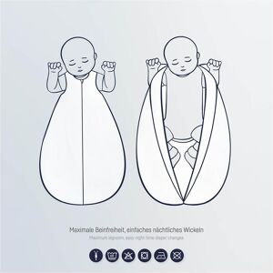 Julius Zöllner Little Bow Jersey Sac de sommeil - Sac de couchage bébé - Publicité Julius Zöllner Little Bow Jersey Sac de sommeil - Sac de couchage bébé - Publicité