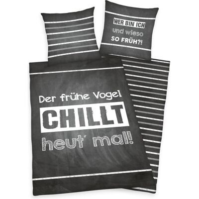 Herding, Linge de lit pour enfants, Proverbes linge de lit (135 x 200 cm, 80 x 80 cm) - Publicité Herding, Linge de lit pour enfants, Proverbes linge de lit (135 x 200 cm, 80 x 80 cm) - Publicité