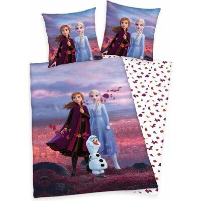 Herding, Linge de lit pour enfants, La reine des glaces 2 de Disney (140 x 200 cm, 70 x 90 cm) - Publicité Herding, Linge de lit pour enfants, La reine des glaces 2 de Disney (140 x 200 cm, 70 x 90 cm) - Publicité