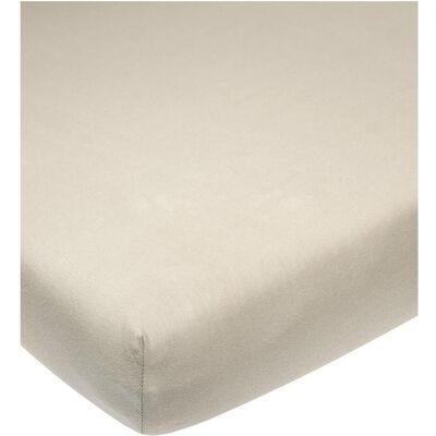 Drap-housse Meyco Sand - Lit bébé - Publicité Drap-housse Meyco Sand - Lit bébé - Publicité