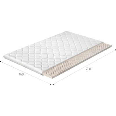 ELTAP, Surmatelas, Topper (160 x 200 cm) - Publicité ELTAP, Surmatelas, Topper (160 x 200 cm) - Publicité