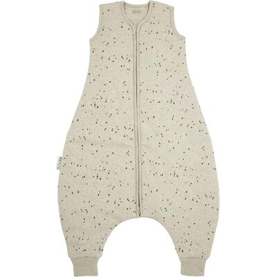 Meyco Sac de Nuit pour Bébé Jumper - Rib Mini Spot - Mélange Sable - Sac de Couchage - Publicité Meyco Sac de Nuit pour Bébé Jumper - Rib Mini Spot - Mélange Sable - Sac de Couchage - Publicité
