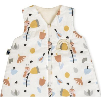 Julius Zöllner - Schlafsack Organic - Crazy Flowers - 92 cm - Baby sleeping bag - Publicité Julius Zöllner - Schlafsack Organic - Crazy Flowers - 92 cm - Baby sleeping bag - Publicité