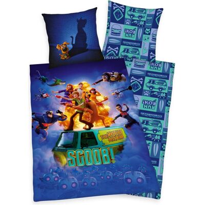 Herding, Linge de lit pour enfants, Parure de lit Scooby Doo (140 x 200 cm, 70 x 90 cm) - Publicité Herding, Linge de lit pour enfants, Parure de lit Scooby Doo (140 x 200 cm, 70 x 90 cm) - Publicité
