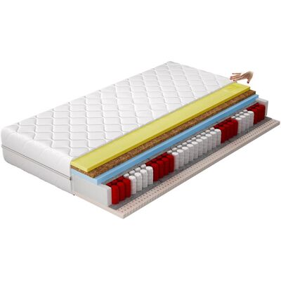 ELTAP, Matelas, Sola Microfibre (Noyau de mousse, Noyau de printemps, 90 x 200 cm) - Publicité ELTAP, Matelas, Sola Microfibre (Noyau de mousse, Noyau de printemps, 90 x 200 cm) - Publicité