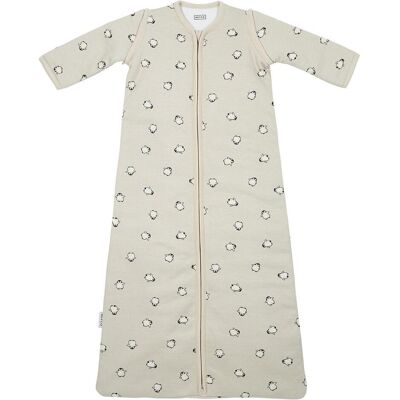 Meyco, Gigoteuse, Sac de couchage pour bébé Penguin avec manches amovibles (2.5 TOG, Hiver, 110 x 92 cm) - Publicité Meyco, Gigoteuse, Sac de couchage pour bébé Penguin avec manches amovibles (2.5 TOG, Hiver, 110 x 92 cm) - Publicité