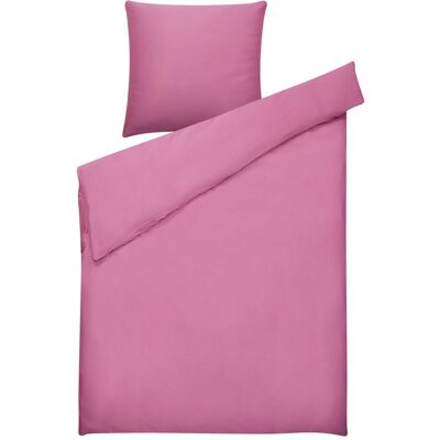 Ensemble de literie rose en coton 135 x 200 cm - Ensemble de literie - Publicité Ensemble de literie rose en coton 135 x 200 cm - Ensemble de literie - Publicité