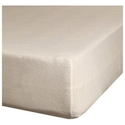 Eurofirany, Drap-housse, Feuille de Jersey avec 240x220 cm de coton élastique beige 190 g/m2 Prime Eurofirana (240 x 220 cm) - Publicité Eurofirany, Drap-housse, Feuille de Jersey avec 240x220 cm de coton élastique beige 190 g/m2 Prime Eurofirana (240 x 220 cm) - Publicité