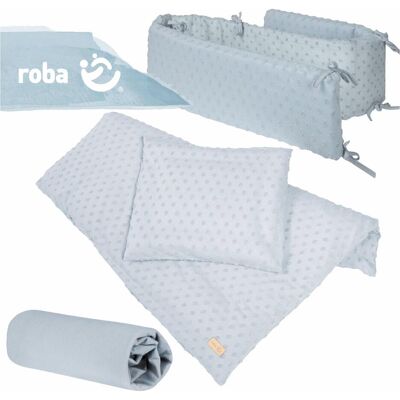 Coffret cadeau bio pour bébé - Bleu, GOTS - Publicité Coffret cadeau bio pour bébé - Bleu, GOTS - Publicité