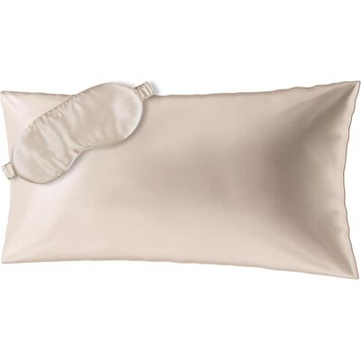Ailoria Modèle 40x80 Beige Ensemble de Sommeil en Soie - Ensemble de Sommeil - Publicité Ailoria Modèle 40x80 Beige Ensemble de Sommeil en Soie - Ensemble de Sommeil - Publicité