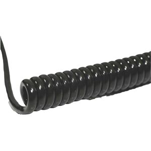 BKL Electronic 1506214 Câble spiralé 1200-4800mm 4x0,50mm² Noir - Publicité BKL Electronic 1506214 Câble spiralé 1200-4800mm 4x0,50mm² Noir - Publicité