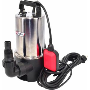 Awtools, Pompe à eau, Edelstahl-Schmutzwasserpumpe mit Schwimmer, 1100 W (Pompe des égouts) - Publicité Awtools, Pompe à eau, Edelstahl-Schmutzwasserpumpe mit Schwimmer, 1100 W (Pompe des égouts) - Publicité