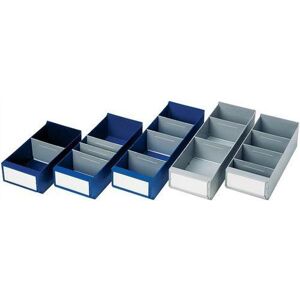 LA-KA-PE, Réservoir de stockage, Boîte pour étagère L400xl160xH100/112 mm gris PS - Publicité LA-KA-PE, Réservoir de stockage, Boîte pour étagère L400xl160xH100/112 mm gris PS - Publicité