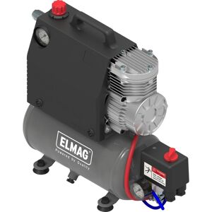 Elmag, Compresseur, Compresseur spécial SANS HUILE SILVERSTONE 2 (5 l, 8 bar) - Publicité Elmag, Compresseur, Compresseur spécial SANS HUILE SILVERSTONE 2 (5 l, 8 bar) - Publicité