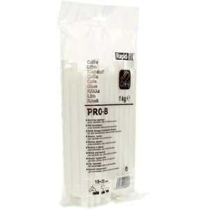Rapid, Pistolet à colle : recharge, PRO-B Bâtonnets de colle Ø12x190mm 1,0 kg, sachet - Publicité Rapid, Pistolet à colle : recharge, PRO-B Bâtonnets de colle Ø12x190mm 1,0 kg, sachet - Publicité