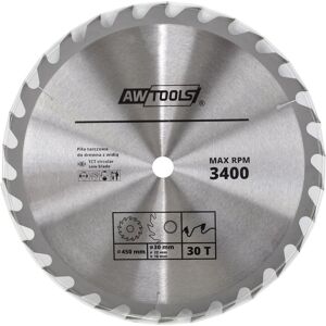 AW Tools 350mm Lame de Scie Circulaire - Coupe Bois - Publicité AW Tools 350mm Lame de Scie Circulaire - Coupe Bois - Publicité