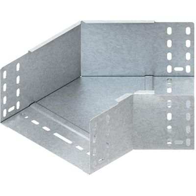 Niedax, Conduite des câbles, NIE RBA 110.200 Coude 45° 110x202mm avec montants latéraux non articulés, avec bande de renfort (10 cm) - Publicité Niedax, Conduite des câbles, NIE RBA 110.200 Coude 45° 110x202mm avec montants latéraux non articulés, avec bande de renfort (10 cm) - Publicité